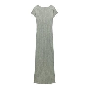 Zara Sweater Maxi Dress ribbed knit